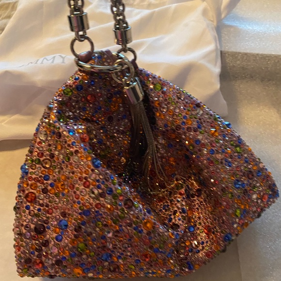 📍Sold📍Jimmy Choo Embellished Clutch - Picture 15 of 16